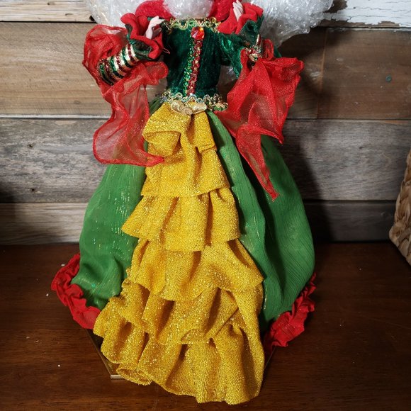 The Bombay Company Christmas Angel - Tree Topper - 16" - Porcelain - Picture 6 of 10